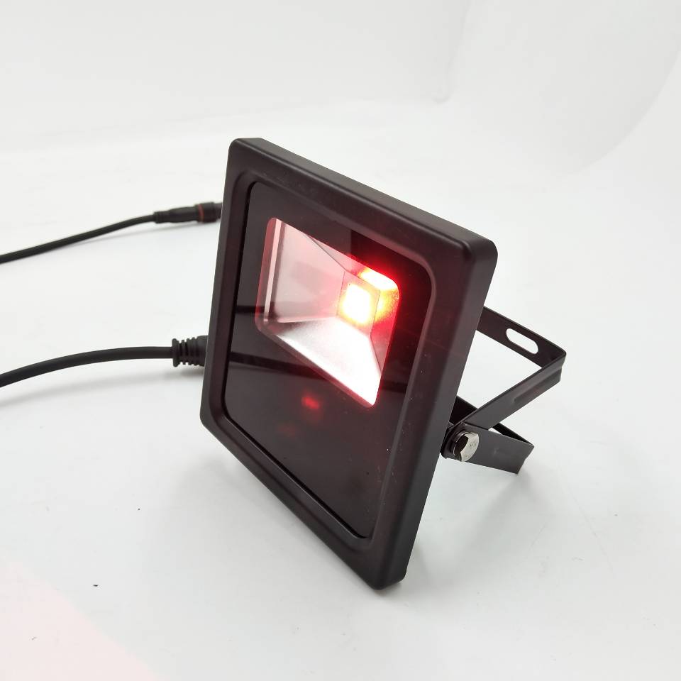 45 Watt Coloured (RGBW) 60° Diode Two Flood Lights Outdoor Commercial Kit