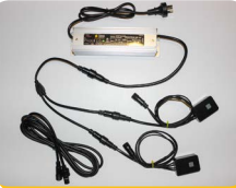 24v 30 Metre Warm White Flood Light Kit