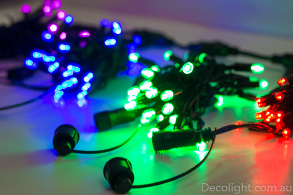 24v 42 Metre Colour Changeable (RGBW) Fairy Light Kit