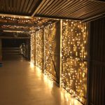 wall of lights