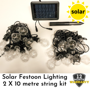 20 metre solar festoon kit