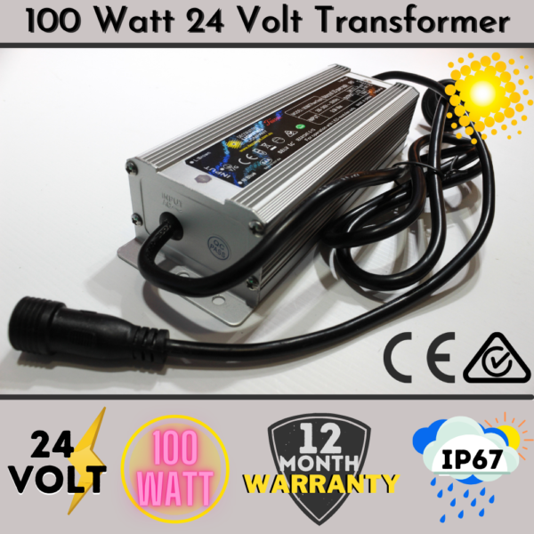 100 watt 24 volt transformer