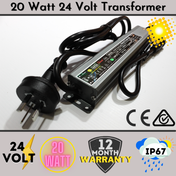 20 watt 24 volt transformer