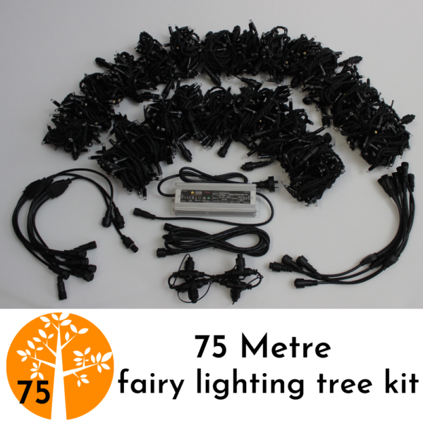 Medium sized tree lighting kit